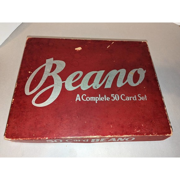 Antique Vintage 1930's  MB Beano A Complete Set Bingo Board Game Must See Rare - Picture 7 of 8